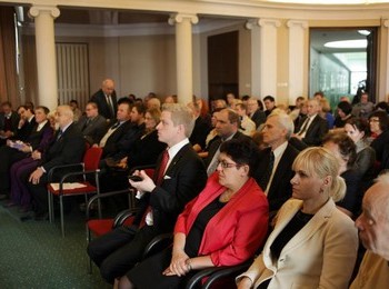 Widok sali konferencyjnej (fot. Przemyslaw Pokrycki)