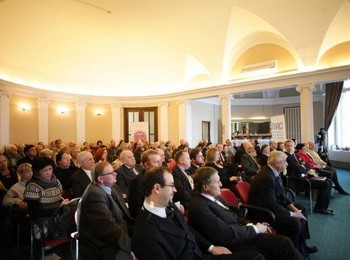Widok sali konferencyjnej (fot. Przemyslaw Pokrycki)